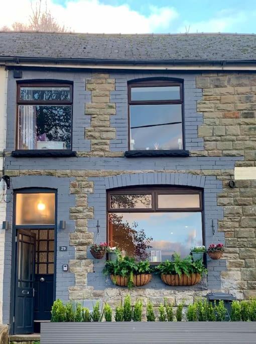 Renovated Miner'S Cottage - Family & Dog Friendly Abertillery Exterior foto